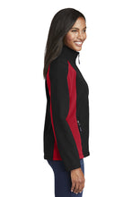 Load image into Gallery viewer, Sport-Tek® Ladies Colorblock Soft Shell Jacket