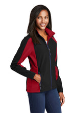 Load image into Gallery viewer, Sport-Tek® Ladies Colorblock Soft Shell Jacket