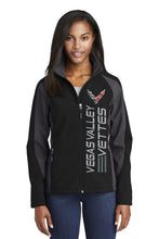 Load image into Gallery viewer, Sport-Tek® Ladies Colorblock Soft Shell Jacket