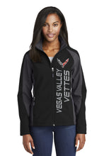 Load image into Gallery viewer, Sport-Tek® Ladies Colorblock Soft Shell Jacket