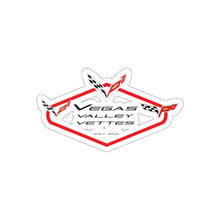 Load image into Gallery viewer, Vegas Valley Vettes Die-Cut Stickers