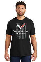 Load image into Gallery viewer, Vegas Valley Vettes Flag Shirt Short Sleeve Crewneck