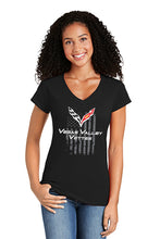 Load image into Gallery viewer, Vegas Valley Vettes Flag Shirt Short Sleeve Crewneck