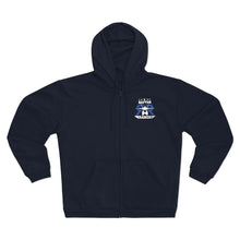 Load image into Gallery viewer, RR Pull Down Flag Hooded Zip Sweatshirt