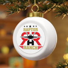 Load image into Gallery viewer, Raptor Ranch Christmas Ball Ornament