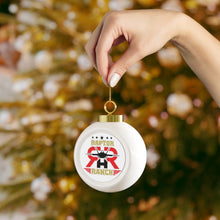 Load image into Gallery viewer, Raptor Ranch Christmas Ball Ornament