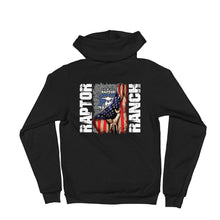 Load image into Gallery viewer, RR Pull Down Flag Zip Up Hoodie