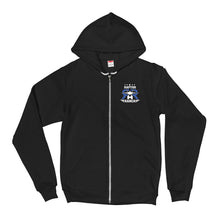 Load image into Gallery viewer, RR Pull Down Flag Zip Up Hoodie