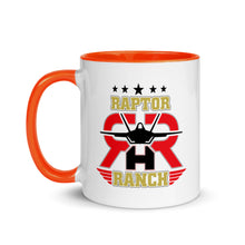 Load image into Gallery viewer, Raptor Ranch Mug with Color Inside