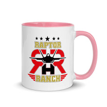 Load image into Gallery viewer, Raptor Ranch Mug with Color Inside