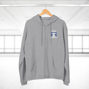 RR Pull Down Flag Hooded Zip Sweatshirt