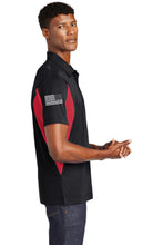 Load image into Gallery viewer, Color Block Vegas Valley Vettes Micropique Embroidered Unisex Polo
