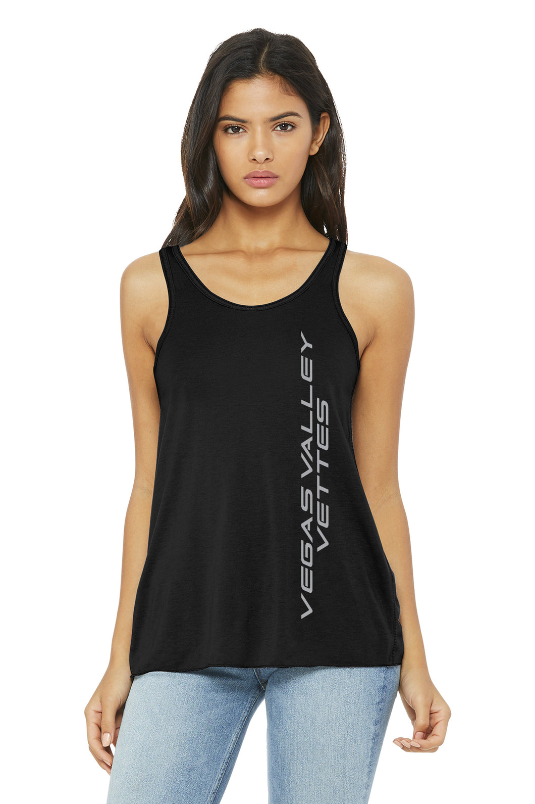 Vegas Valley Vettes Vertical Front Woman's Tank Top