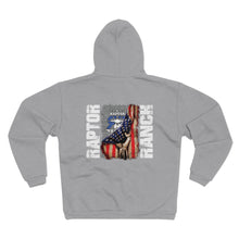 Load image into Gallery viewer, RR Pull Down Flag Hooded Zip Sweatshirt
