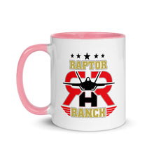 Load image into Gallery viewer, Raptor Ranch Mug with Color Inside
