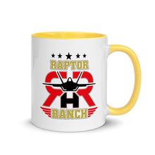 Load image into Gallery viewer, Raptor Ranch Mug with Color Inside
